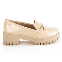 Mocassim Feminino Tratorado Mabli Baunilha Mississipi Q8551-0003