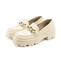 Mocassim Feminino Tratorado Moderno, Elegante, Casual e Confortável Blogueira