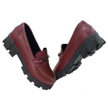 Mocassim Feminino Tratorado Oxford Macio