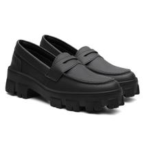 Mocassim Feminino Tratorado Preto-40