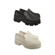 Mocassim Feminino Tratorado Sapato Casual Confortável Kit 2 - Vollare