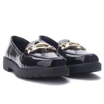 Mocassim Feminino Verniz Preto Softli 10003.10016