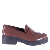 Mocassim Feminino Via Marte 246-005 Dark Brown Mocassim Feminino Via Marte 246-005 Dark Brown