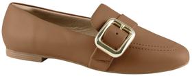 Mocassim Feminino Via Uno Rasteiro Social Fivela 285222