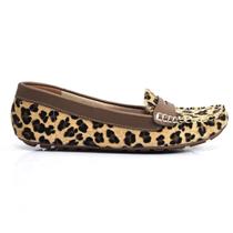 Mocassim Feminino Vizzano Clássico Animal Print 1187364 Marrom Mocassim Feminino Vizzano Clássico Animal Print 1187364 Marrom