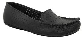 Mocassim Feminino Vizzano Microfuros 1187303 Mocassim Feminino Vizzano Microfuros 1187303