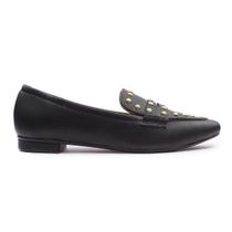 Mocassim Feminino Vizzano Strass Metalizado