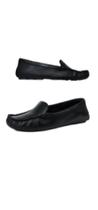 Mocassim Feminio Usaflex AH1002 Couro Premium Conforto Preto