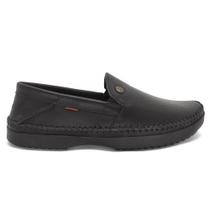 Mocassim Freeway Masculino Couro Liso com Elástico Loganx Mocassim Freeway Masculino Couro Liso com Elástico Loganx