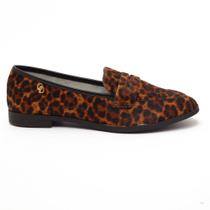 Mocassim Giulia Domna Pelo Onça Olho De Gato Mocassim Giulia Domna Pelo Onça Olho De Gato
