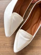 Mocassim Grecia Bico Fino Trama