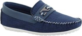 Mocassim Infantil Casual Just Walk Marinho