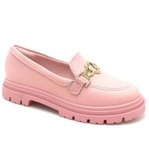 Mocassim Infantil Menina Molekinha Tratorado Oxford 2566102