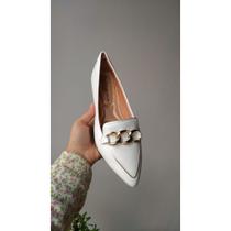 Mocassim Lightgel bico fino Branco Ref.: 574.5406 Mocassim Lightgel bico fino Branco Ref.: 574.5406