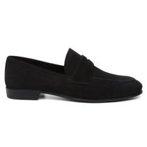 Mocassim Loafer Centuria Couro Nobuck Preto Mocassim Loafer Centuria Couro Nobuck Preto