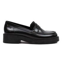 Mocassim Loafer Feminino Boss Preto Petite Jolie PJ7234