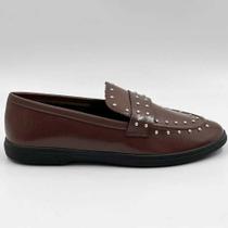 Mocassim Loafer Feminino Chocolate Moleca 5819.103