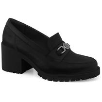 Mocassim Loafer Feminino Preto Comfortflex 2376303-0002