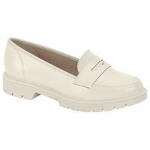 Mocassim Loafer Feminino Tratorado Napa Branco Off Beira Rio 4283.115