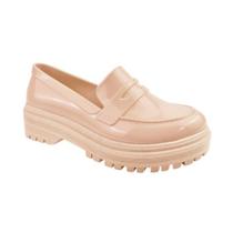 Mocassim Loafer Infanto-juvenil Feminino Tratorado Off White Luelua 121000-589