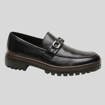 Mocassim Loafer Masculino Em Couro Casual Moderno Tratorado Mocassim Loafer Masculino Em Couro Casual Moderno Tratorado
