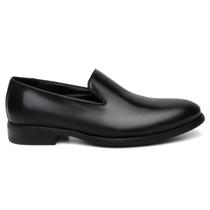 Mocassim Loafer Social Centuria Liso Couro Preto Mocassim Loafer Social Centuria Liso Couro Preto