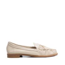 Mocassim Maithe Couro Bege
