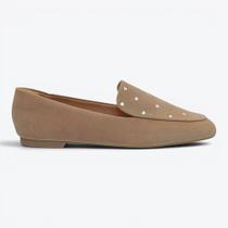 Mocassim Mariotta Camurça Feminino 2048014-01 Cor:BegeTamanho:35