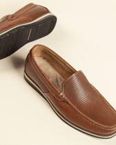 Mocassim marrom masculino Democrata