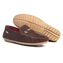 Mocassim Masculino Casual Adulto e Infantil do 25 ao 44 em Lona Café Linha Ibiza Kapell