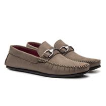 Mocassim Masculino Casual Slip On Sem Cadarço Couro Conforto 37 ao 44