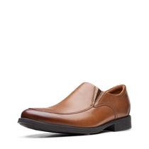 Mocassim Masculino Clarks Whiddon Couro Marrom Escuro Tamanho 8W