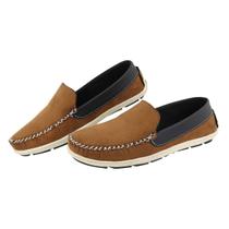 Mocassim Masculino Costura Manual Confortável Leve Casual Mocassim Masculino Costura Manual Confortável Leve Casual