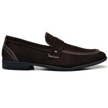 Mocassim Masculino Couro Calce Fácil Confortável Casual