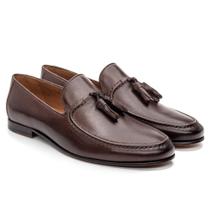 Mocassim Masculino Couro Conforto Moderno Casual