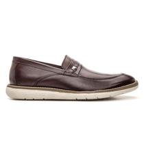 Mocassim Masculino Couro Legitimo Oxford Esporte Fino Qualidade Loafer 5307 Marrom