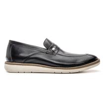 Mocassim Masculino Couro Legitimo Oxford Esporte Fino Qualidade Loafer 5307 Preto