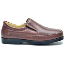 Mocassim masculino de couro 165 - Cla-Cle