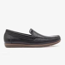MOCASSIM MASCULINO DENIM PRETO - Cód: 226102-001