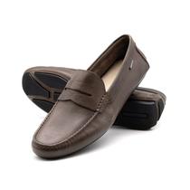 Mocassim Masculino Dollar em Couro Senna Coffee - 9877SC