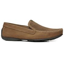 Mocassim Masculino Drive Couro Mascavo Pegada 140780-04