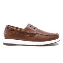 Mocassim Masculino Easy Flop Pulse Conhaque - Cód 610102-002