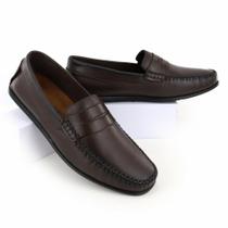 Mocassim masculino em couro granado 602