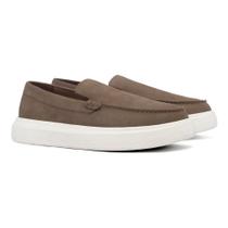 Mocassim Masculino em Couro Nobuck Conforto Estilo Mocassim Masculino em Couro Nobuck Conforto Estilo