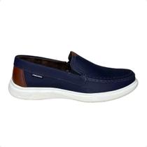 Mocassim Masculino Em Couro Pegada Azul Mocassim Masculino Em Couro Pegada Azul