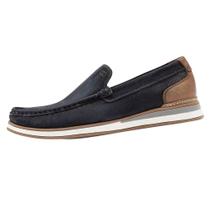 Mocassim Masculino Facil Calce Democrata Denim Flow 252101