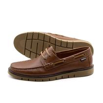 Mocassim Masculino Falcon em Couro Senna Camel - 9904SC Mocassim Masculino Falcon em Couro Senna Camel - 9904SC