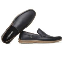 Mocassim masculino freeway coimbra 2931 couro preto