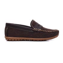 Mocassim Masculino Infantil Clássico Loafer Menino Social Sapatilha Confortável Mocassim Masculino Infantil Clássico Loafer Menino Social Sapatilha Confortável