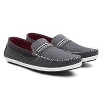 Mocassim Masculino Oxford Bico Redondo Macio Leve Conforto